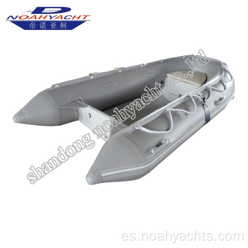 Bote de bote de costilla inflable rígida de aluminio